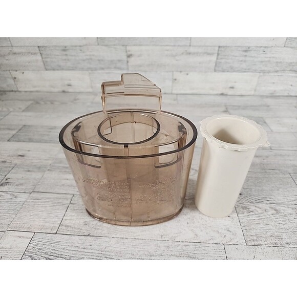 Cuisinart Food Processor Model DLC-7 Pro Push Assembly Amber Replacement Part - Picture 1 of 5